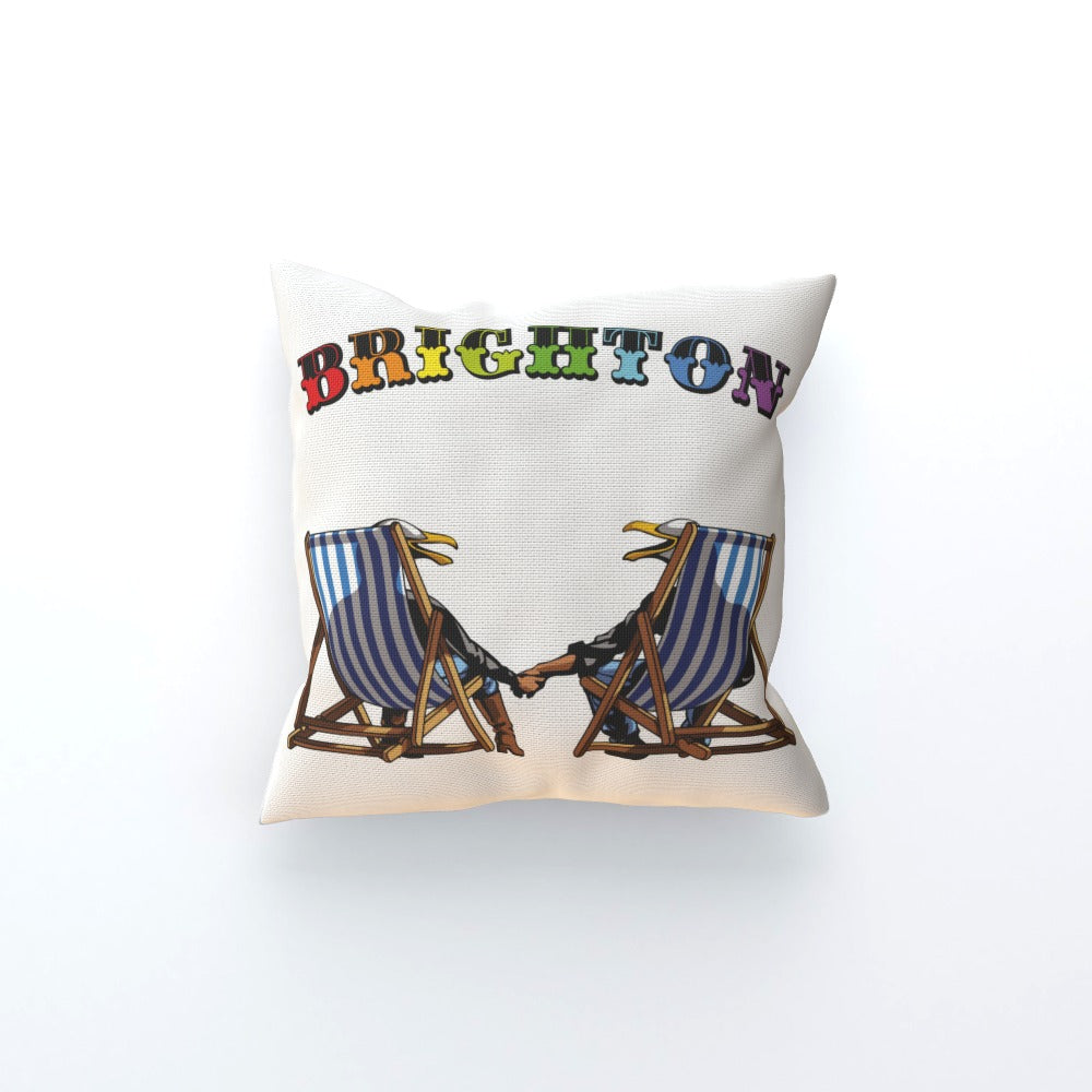 Laughing Seagulls - Throw Pillows