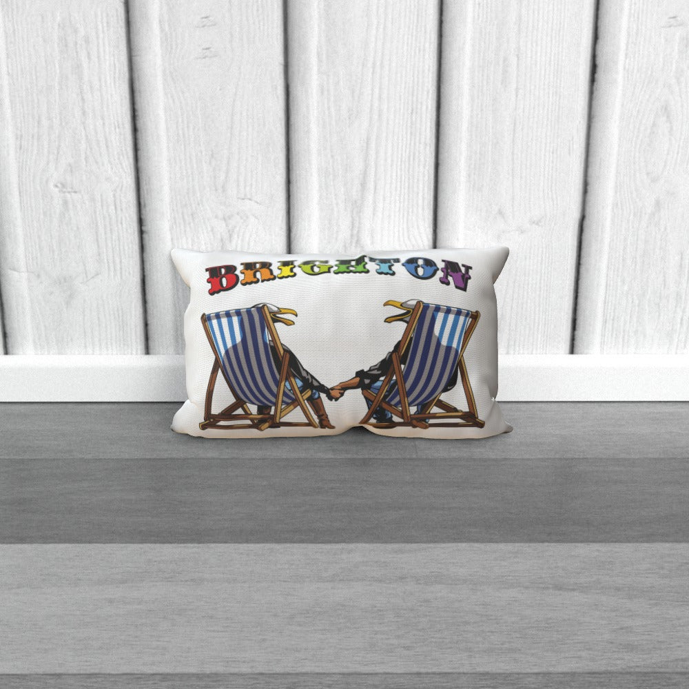 Laughing Seagulls - Throw Pillows